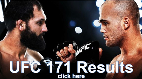 UFC 171 Results