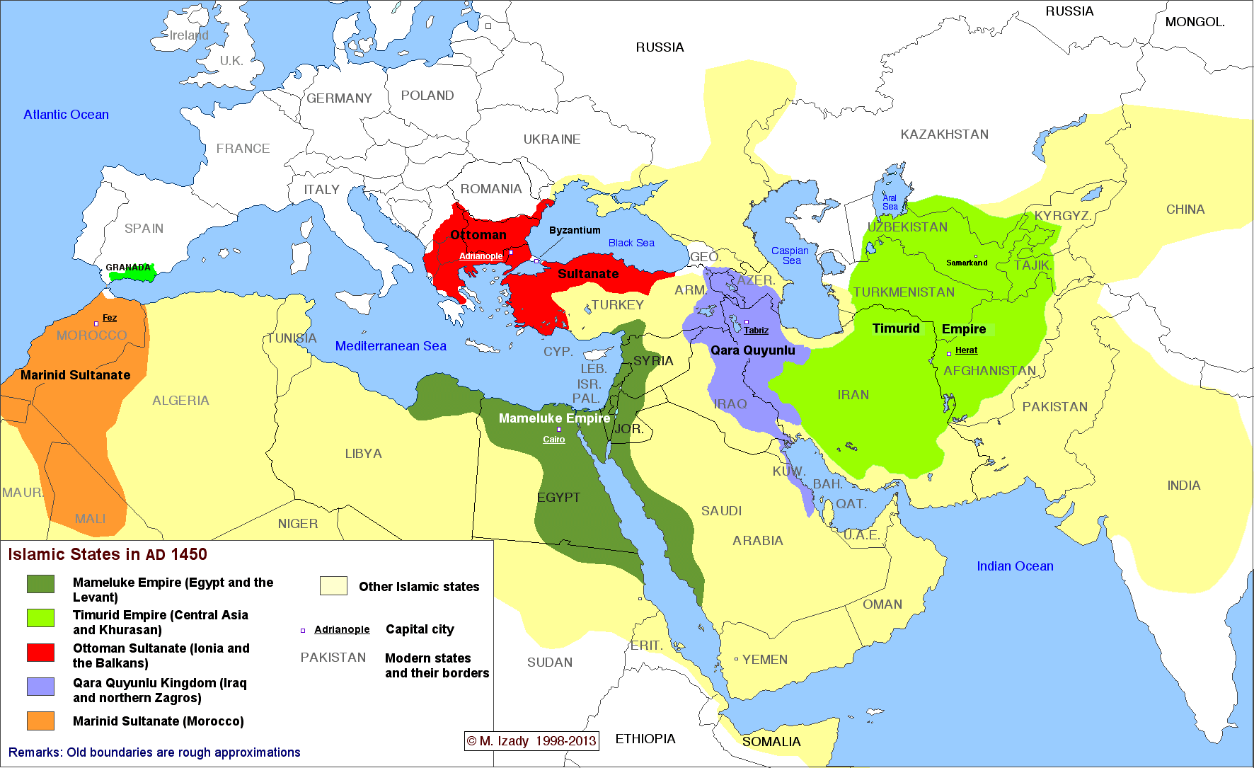 The complete history of Islamic states