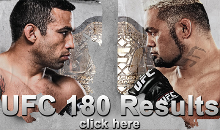 UFC 180 Results