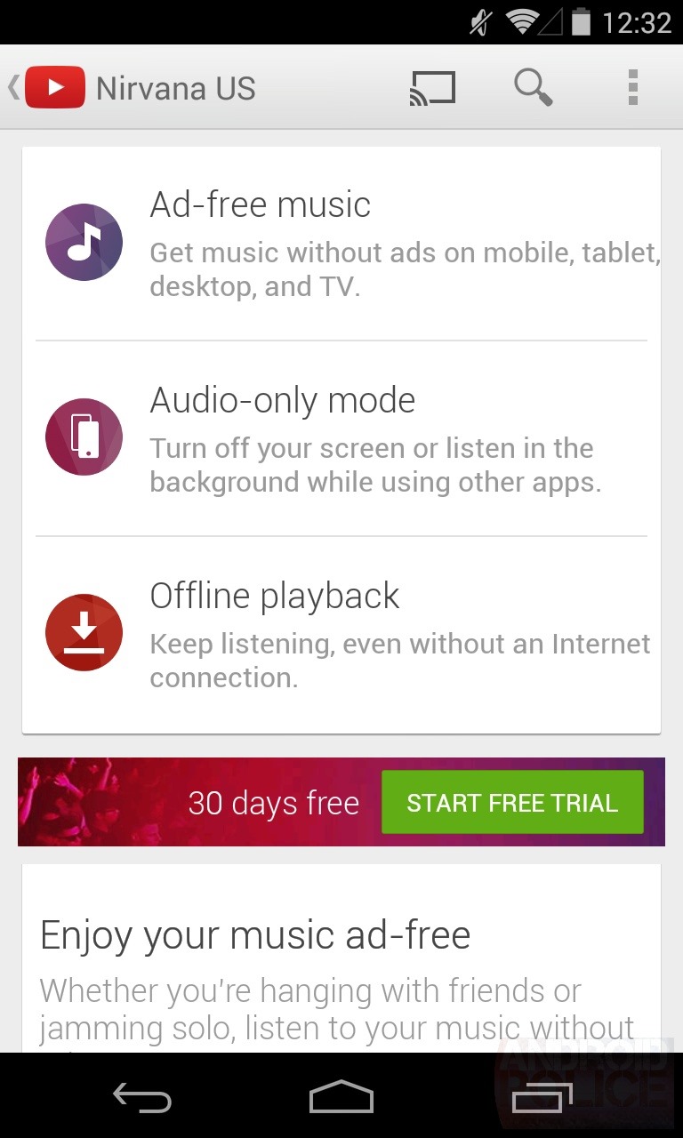 YouTube Music Key screenshot (Android Police)
