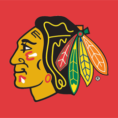 chicago blackhawks logo box