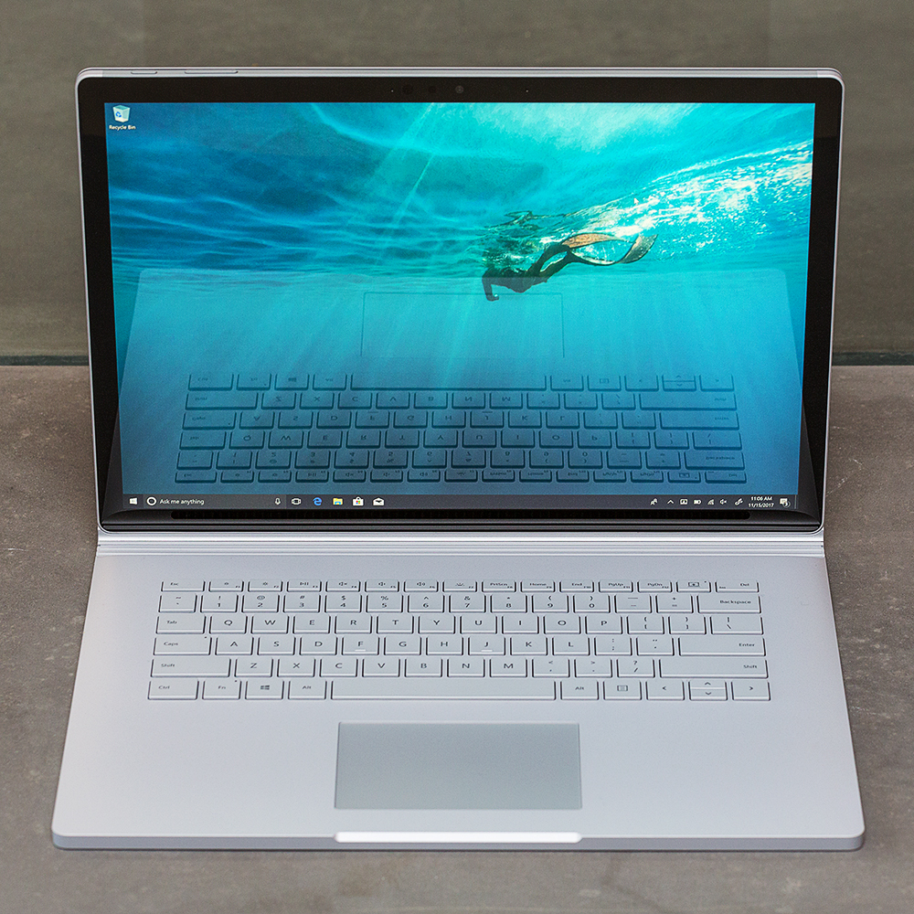 Microsoft Surface Book 2 review: beauty and brawn, but with limits - The  Verge