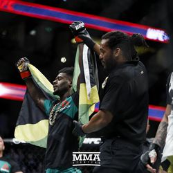 Aljamain Sterling gets the win at UFC 214.