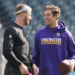 <strong>September 2016:</strong> Right before the start of the NFL season, the league had a game-changing trade: Sam Bradford was dealt from the Philadelphia Eagles to the Minnesota Vikings. The Vikings needed a quarterback after Teddy Bridgewater suffered a season-ending injury. The Eagles, instead of starting veteran Chase Daniel, opted to promote rookie Carson Wentz to the starting role.