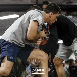 Demian Maia shows off his grappling.