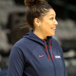 UConn assistant coach Marisa Moseley