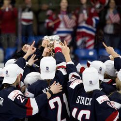 Team USA celebrates.