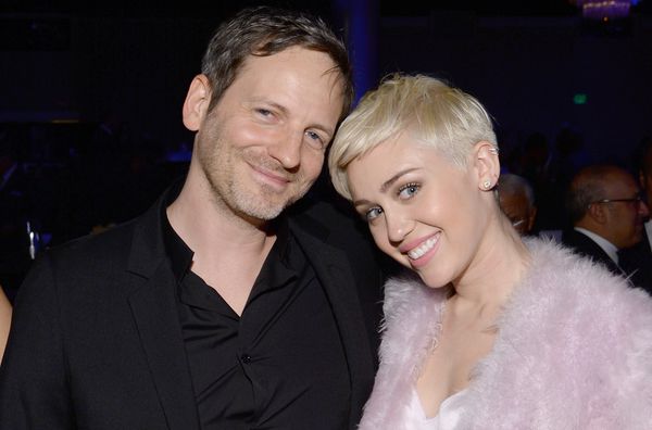 Dr. Luke with Miley Cyrus at a 2014 Grammy pre-party.