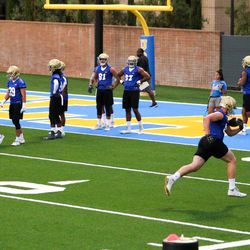 2017 UCLA Football Fall Training Camp Practice #1