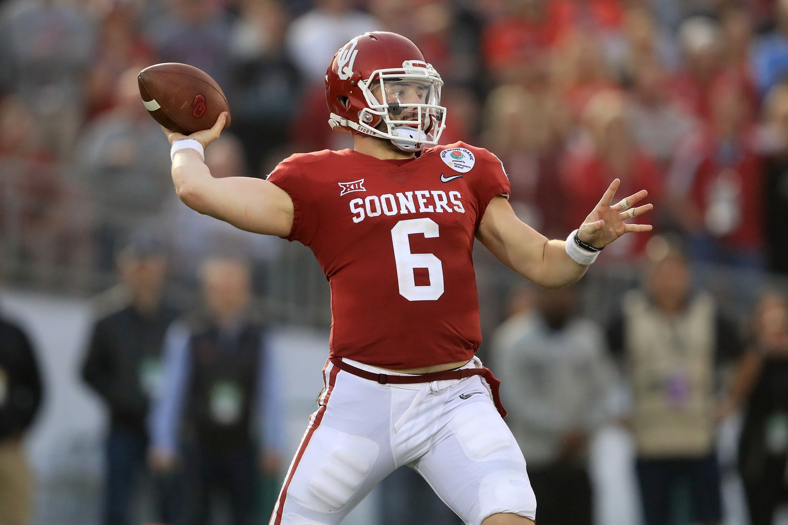 Baker Mayfield Two Inches Enough To Ignore Everything Else Big Blue View