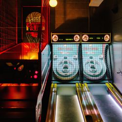 Hoop Fever and Skee-Ball at A4cade