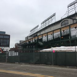 West side of the ballpark