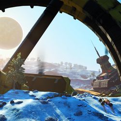 You might be able to salvage that crashed freighter.