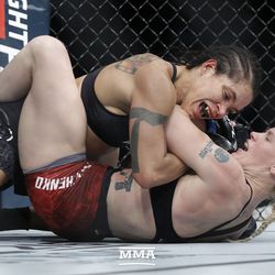 Amanda Nunes battles Valentina Shevchenko at UFC 215.