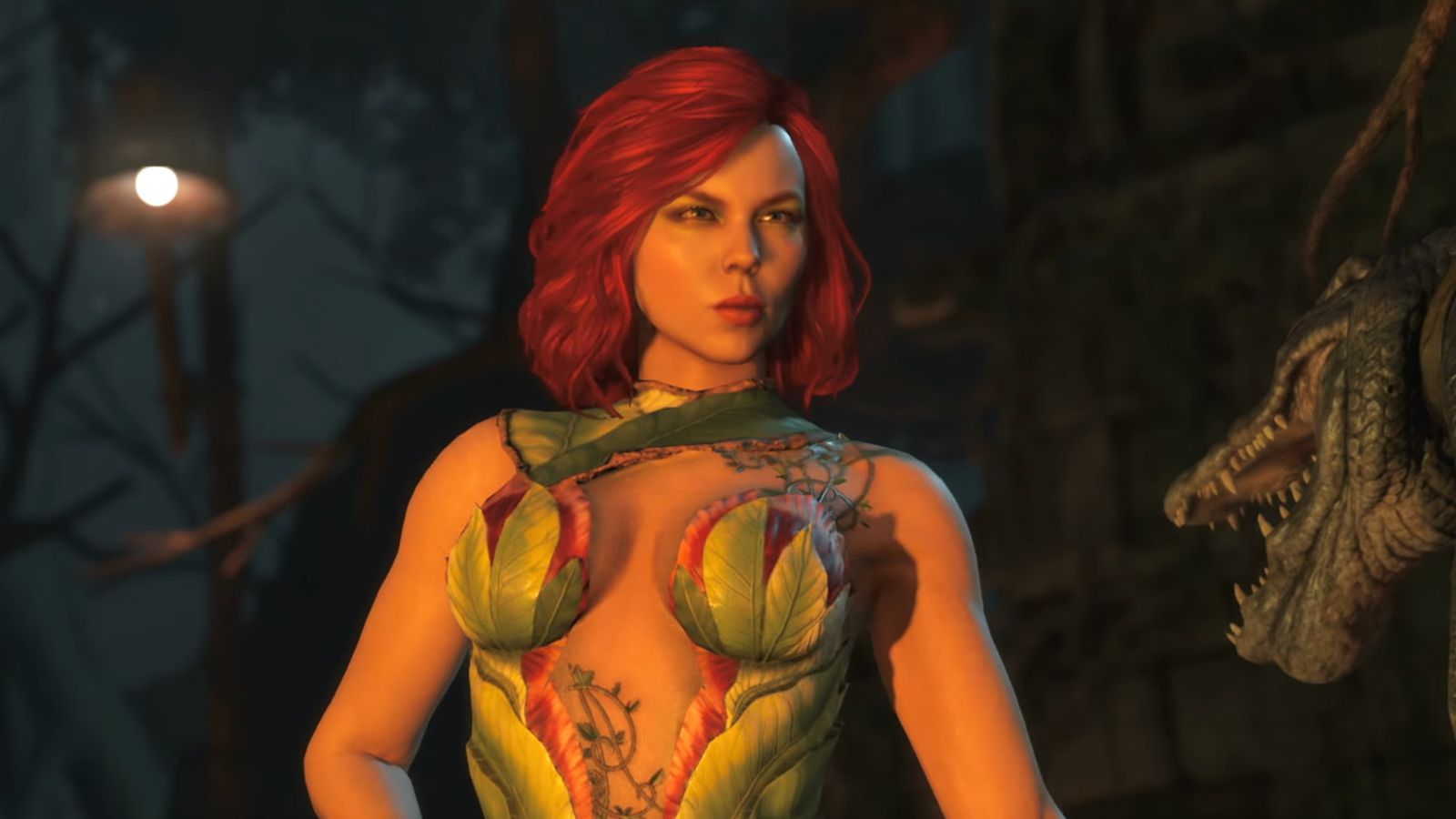 Poison Ivy Injustice 2 Minecraft Skin. 