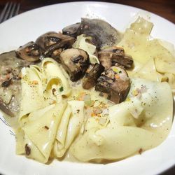 Romeo’s at Juliet pappardelle with mushroom ragu