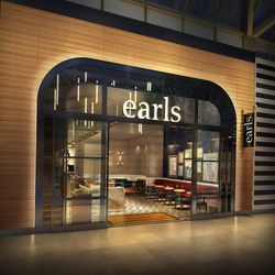 Earls Kitchen + Bar rendering