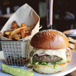 City Tap House Boston’s burger