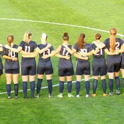 UConn Women’s Soccer starting XI<br>