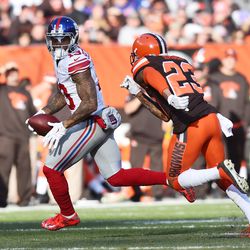 <strong>November 2016:</strong> In Week 12, a touchdown pass mid-way through the fourth quarter seemed to get Cleveland back in the game, as they were down 20-13. The Giants quickly responded with a touchdown pass to Odell Beckham to put things out of reach again. A winless season seems more and more likely with the club now at 0-12 three quarters of the way through the season.