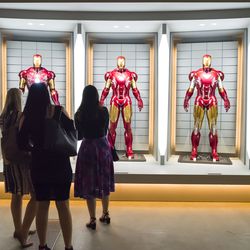 Iron Man’s suits. 