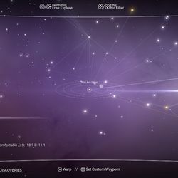 The redesigned galaxy map offers a lot more information.