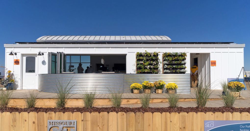 This solar-powered net-zero home is a modern take on the farmhouse