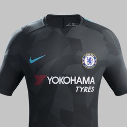 Chelsea FC 2017-18 third kit official promo images |