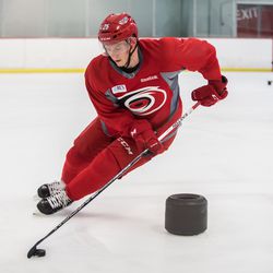 August 21, 2017. Carolina Hurricanes pre-camp practice at Raleigh Center Ice, Raleigh, NC. Copyright © 2017 Jamie Kellner. All Rights Reserved.