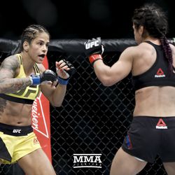 Juliana Lima battles Tecia Torres at TUF 25 Finale.