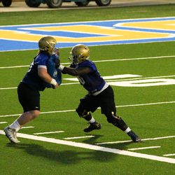 2017 UCLA Football Fall Training Camp Practice #2