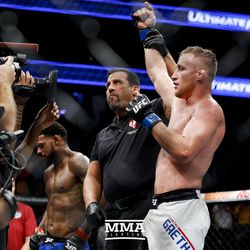 Justin Gaethje gets the win in UFC debut at TUF 25 Finale.