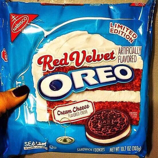 Oreo brings out the big, Red guns. Red Velvet Oreos are here.