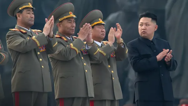 Kim Jong Un and friends.