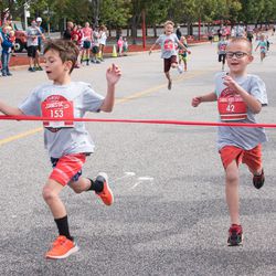 100-yard dash. September 10, 2017. Canes 5k benefitting the Carolina Hurricanes Kids ‘N Community Foundation, PNC Arena, Raleigh, NC