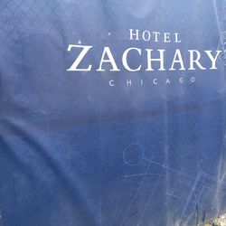 Hotel Zachary sign