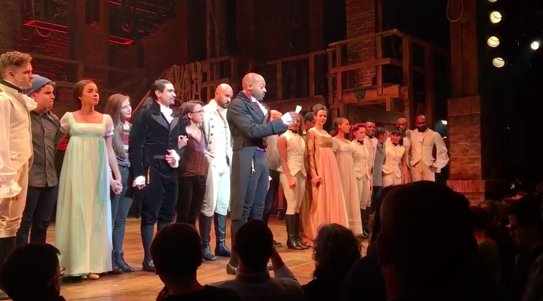 Trump Says Mike Pence Was Harassed by Hamilton Cast 