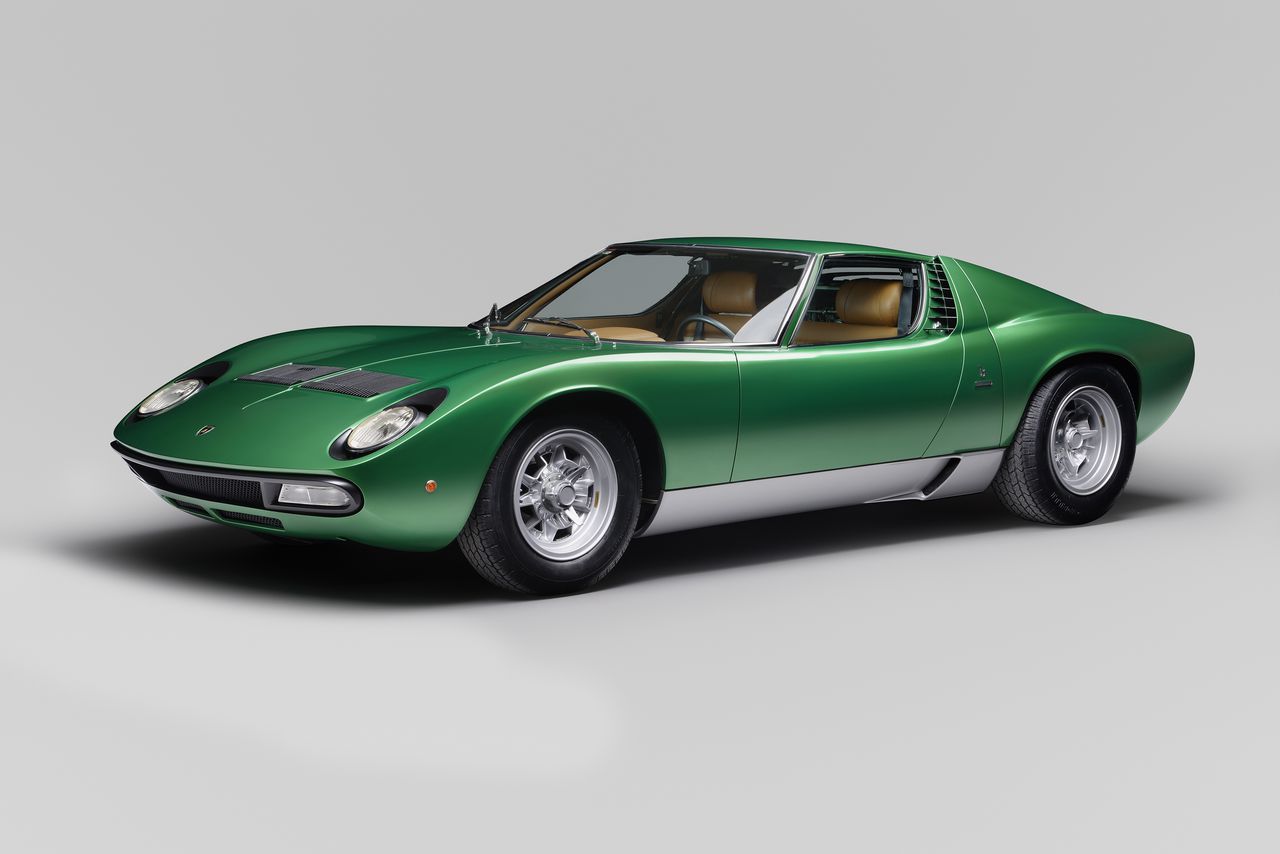 Lamborghini completely restored the first Miura SV for the ...