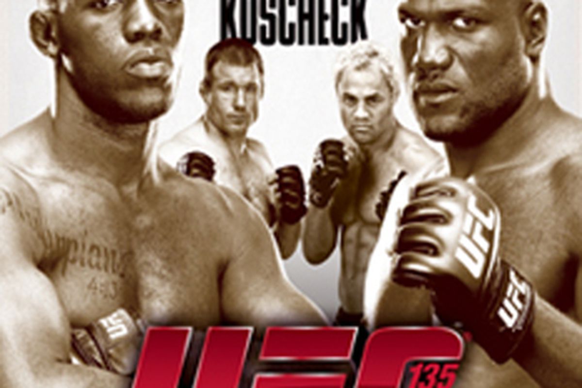 UFC 135 Fight Card: Jones vs. Rampage - Bloody Elbow