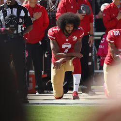 <strong>March 2016:</strong> Before the knee, Colin Kaepernick was a headline in Cleveland because there were rumors that the Browns were looking to acquire him via a trade with the 49ers to be Hue Jackson’s new pet project at quarterback. Potentially due to his large contract, the trade talks eventually fizzled out, and Kaepernick remained a member of the 49ers.
