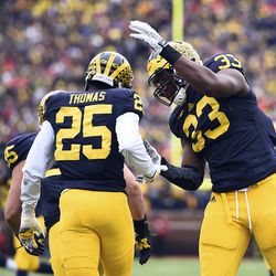 Interestingly, the weak link of a year ago was Dymonte Thomas, who was the highest-ranked DB recruit (other than Jabrill) since Donovan Warren in 2007. So that’s a good sign for some of Michigan’s less heralded recruits that have Jim Harbaugh’s seal of approval.