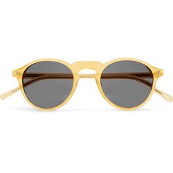 Illesteva <a href="https://www.mrporter.com/en-us/mens/illesteva/capri-round-frame-acetate-sunglasses/936599">Capri Round-Frame Glasses</a>, $180