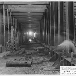 Second Avenue Subway construction circa 1975