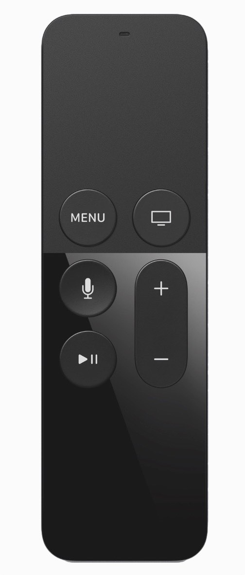The new Apple TV's Siri remote