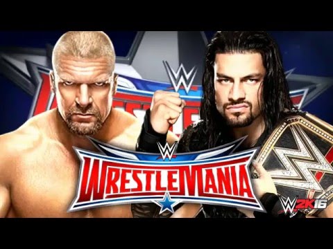 Reigns vs. Triple H at Mania?