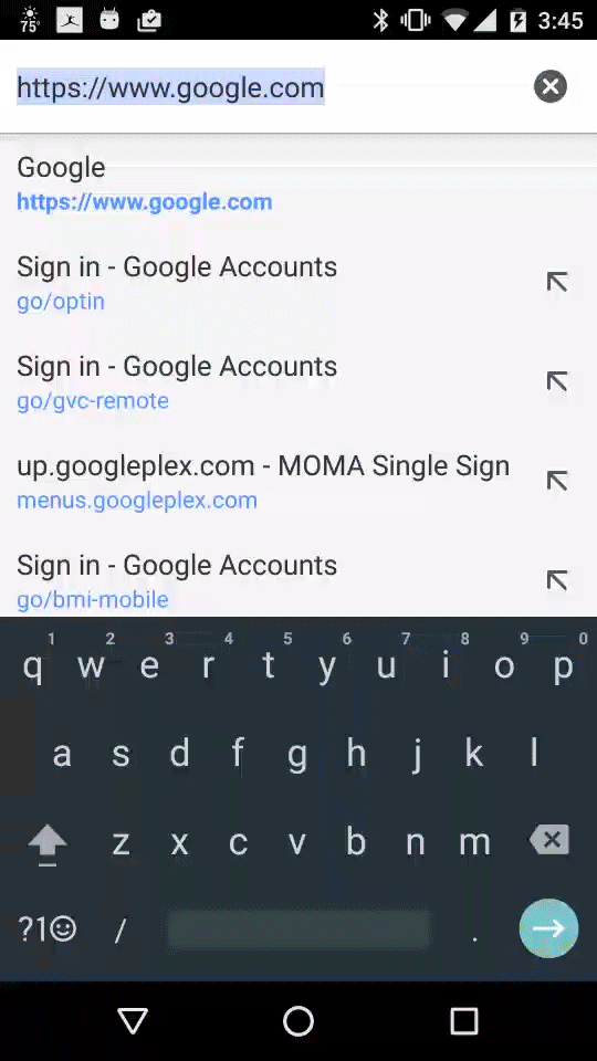 Google Symptom Search